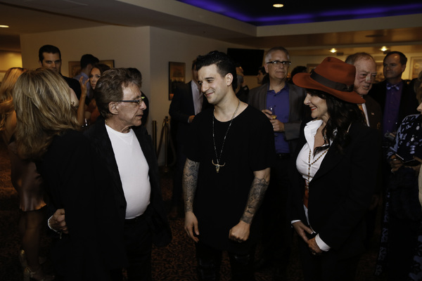 Jackie Jacobs, Frankie Valli, cast member Mark Ballas and Shirley Ballas Photo