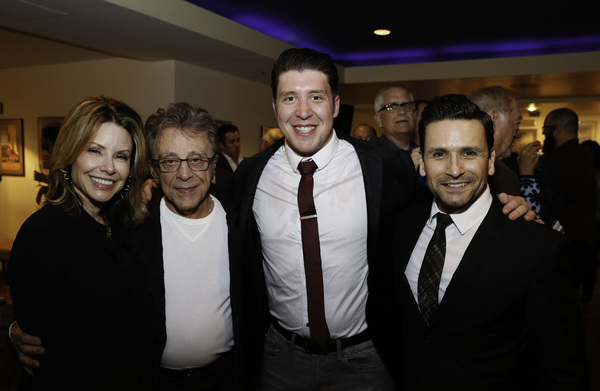 Jackie Jacobs, Frankie Valli and Matthew Dailey and Aaron De Jesus Photo