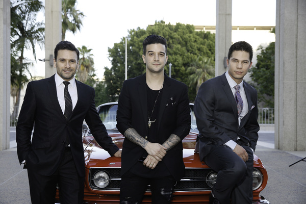 Aaron De Jesus, Mark Ballas and Miguel Jarquin-Moreland Photo