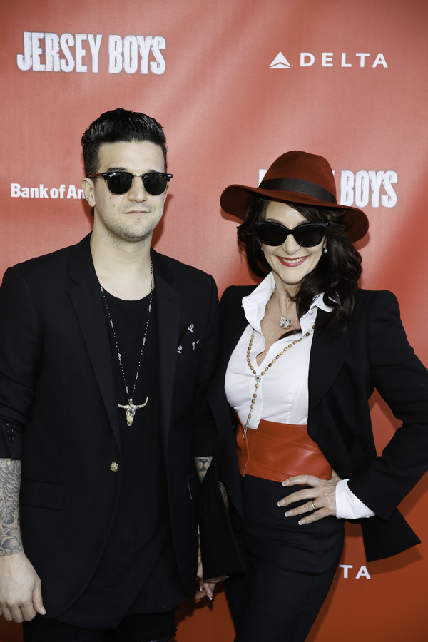 Cast member Mark Ballas and Shirley Ballas Photo