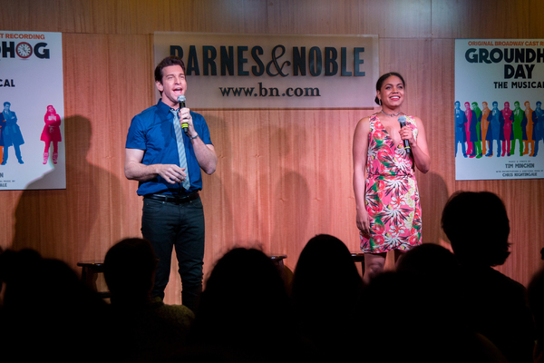 Photo Coverage: GROUNDHOG DAY Celebrates Cast Recording Release with In-Store Appearance at Barnes and Noble Image