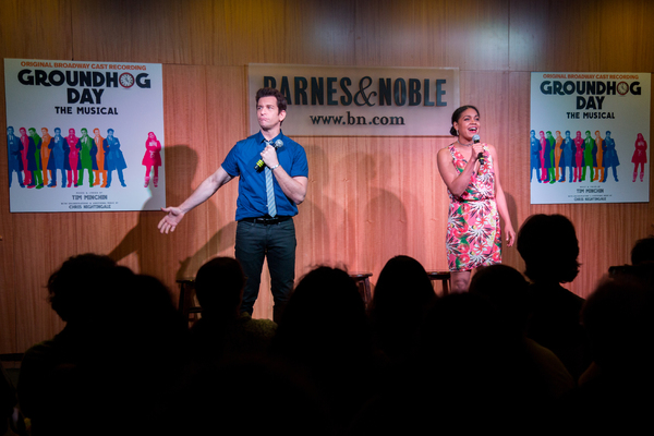 Photo Coverage: GROUNDHOG DAY Celebrates Cast Recording Release with In-Store Appearance at Barnes and Noble Image