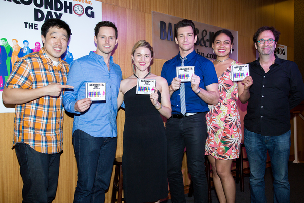 Photo Coverage: GROUNDHOG DAY Celebrates Cast Recording Release with In-Store Appearance at Barnes and Noble Image