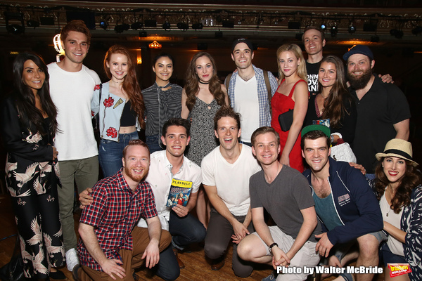 Photo Coverage: Cast of Teen Drama RIVERDALE Visits Broadway's BANDSTAND Image