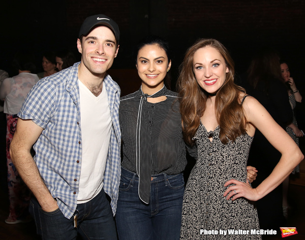 Photo Coverage: Cast of Teen Drama RIVERDALE Visits Broadway's BANDSTAND Image