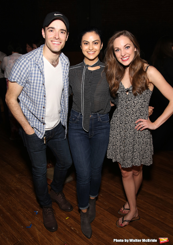 Photo Coverage: Cast of Teen Drama RIVERDALE Visits Broadway's BANDSTAND Image