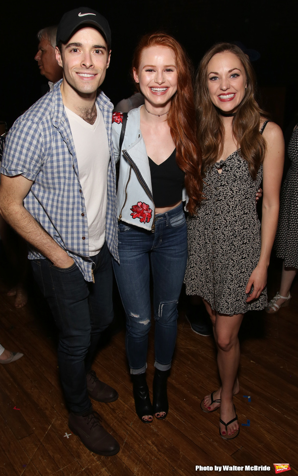 Photo Coverage: Cast of Teen Drama RIVERDALE Visits Broadway's BANDSTAND Image