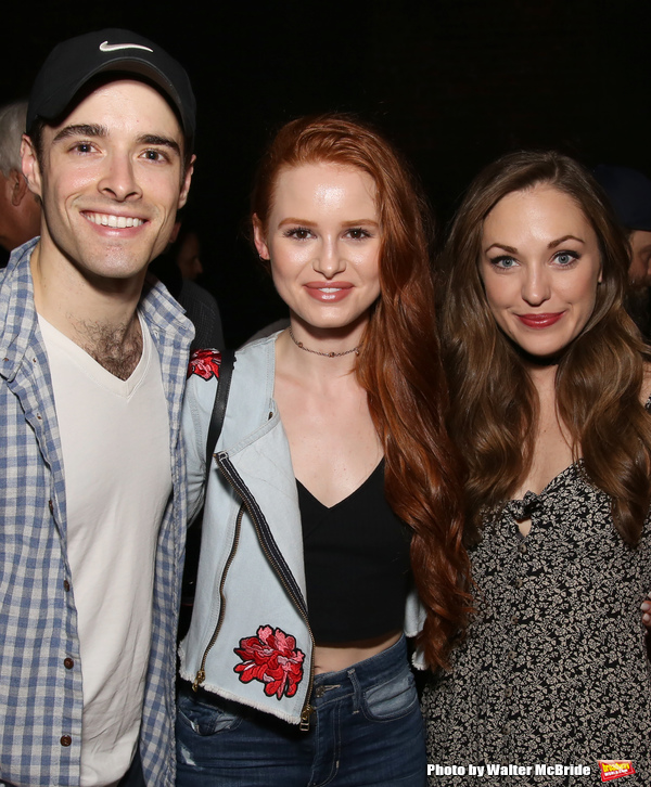 Photo Coverage: Cast of Teen Drama RIVERDALE Visits Broadway's BANDSTAND 