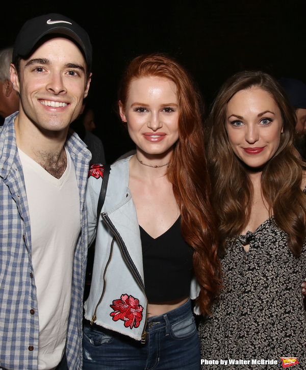 Photo Coverage: Cast of Teen Drama RIVERDALE Visits Broadway's BANDSTAND Image