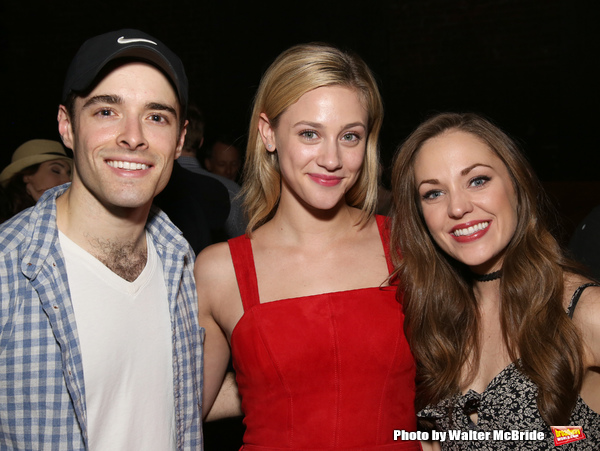 Photo Coverage: Cast of Teen Drama RIVERDALE Visits Broadway's BANDSTAND Image