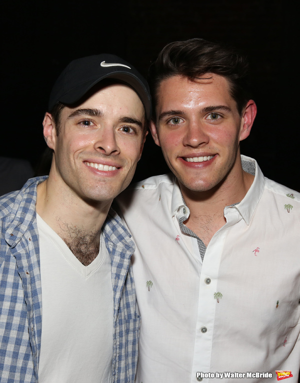 Photo Coverage: Cast of Teen Drama RIVERDALE Visits Broadway's BANDSTAND Image