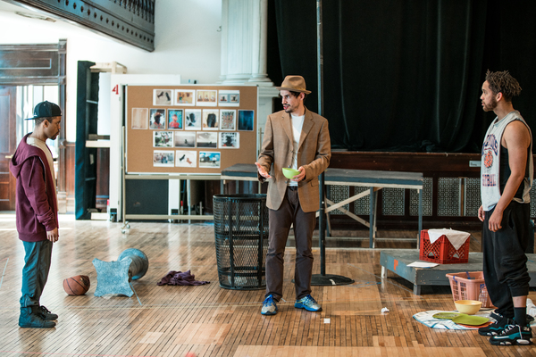 Photo Flash: In Rehearsal with Steppenwolf's PASS OVER Image