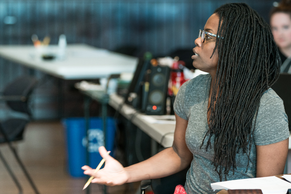Photo Flash: In Rehearsal with Steppenwolf's PASS OVER Image