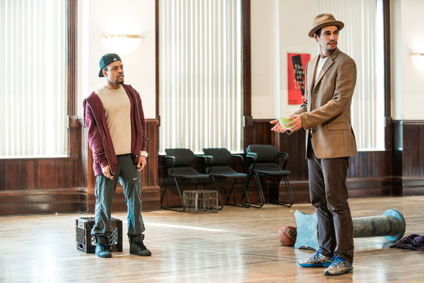 Photo Flash: In Rehearsal with Steppenwolf's PASS OVER Image