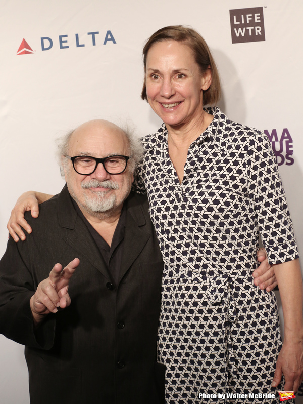 Danny DeVito and Laurie Metcalf  Photo