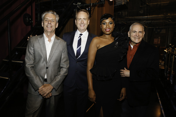 Michael Ritchie, Robert Greenblatt, Jennifer Hudson and Craig Zadan Photo