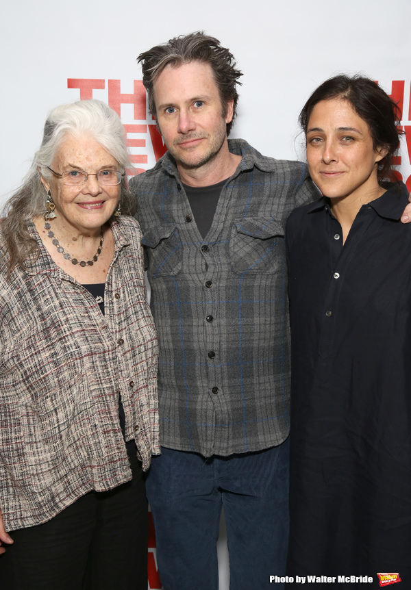 Lois Smith, Josh Hamilton and Lily Thorne Photo