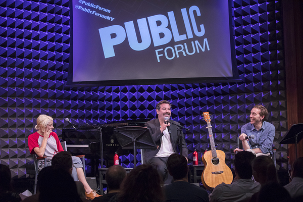 Photo Flash: Benj Pasek & Justin Paul, Duncan Sheik and More Take Part in PUBLIC FORUM: A FESTIVAL OF SONGWRITING at Joe's Pub Image