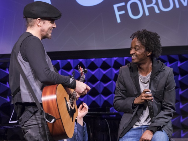 Photo Flash: Benj Pasek & Justin Paul, Duncan Sheik and More Take Part in PUBLIC FORUM: A FESTIVAL OF SONGWRITING at Joe's Pub Image