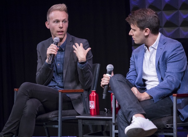 Photo Flash: Benj Pasek & Justin Paul, Duncan Sheik and More Take Part in PUBLIC FORUM: A FESTIVAL OF SONGWRITING at Joe's Pub Image