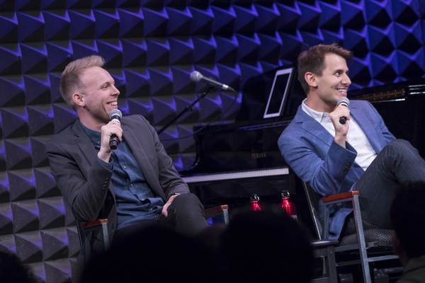 Photo Flash: Benj Pasek & Justin Paul, Duncan Sheik and More Take Part in PUBLIC FORUM: A FESTIVAL OF SONGWRITING at Joe's Pub Image