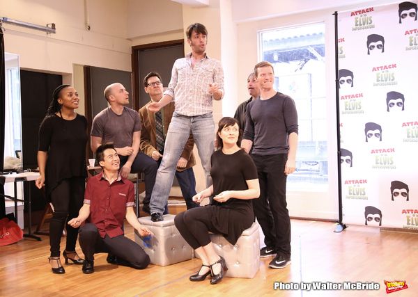 Photo Coverage: In Rehearsal for ATTACK OF THE ELVIS IMPERSONATORS! Image