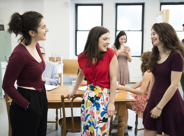 Photo Flash: Go Inside Rehearsal for NAPOLI, BROOKLYN Off-Broadway Image