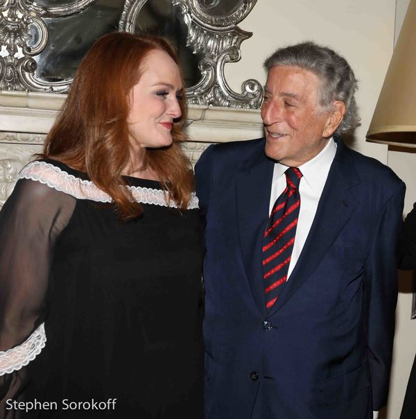 Photo Coverage: Tony Bennett Cheers Antonia Bennett Cafe Carlyle Debut Image