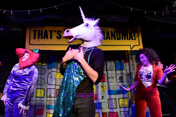 Photo Flash: First Look at Barrel of Monkeys' THAT'S WEIRD, GRANDMA Image