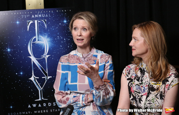 Photo Coverage: Meet the 2017 Tony Nominees - THE LITTLE FOXES' Cynthia Nixon and Laura Linney Image