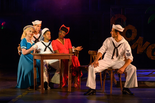 Lizzy Connolly, Samuel Edwards, Jacob Maynard, Miriam-Teak Lee and Danny Mac as Hildy, Ozzie, Chip, Claire and Gabey at 