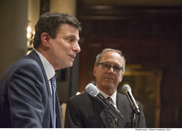 David Remnick and David Hajdu Photo