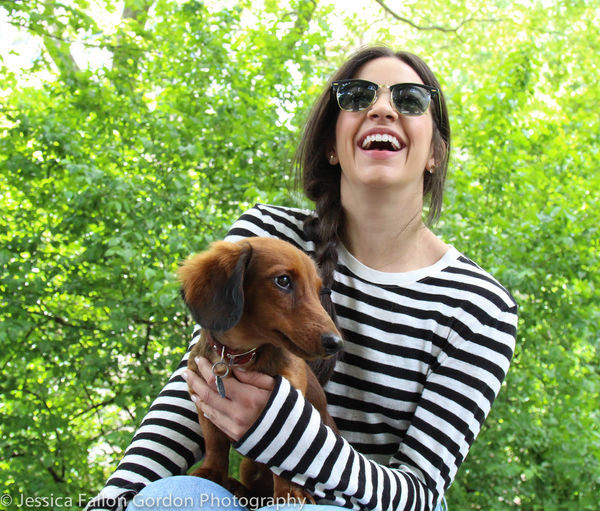BWW Exclusive: TAILS OF BROADWAY- Ana Villafane Gets on Her Feet with Ollie! Image