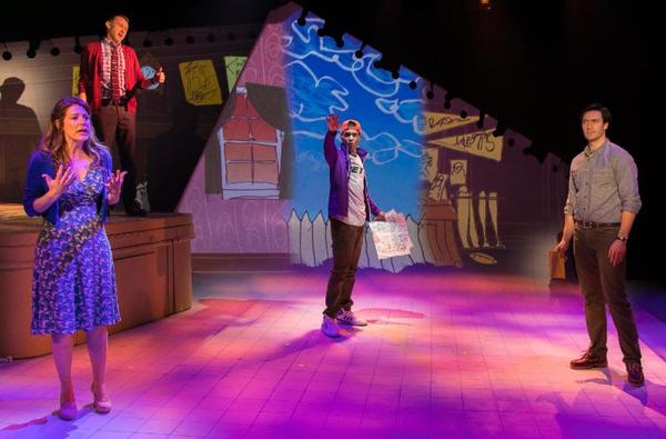 Photo Flash: First Look at Jonah Broscow and Andrew Lippa in THE MAN IN THE CEILING at Bay Street Theater Image
