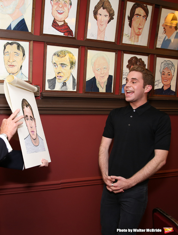 Photo Coverage: Ben Platt's DEAR EVAN HANSEN Gang Celebrates His New Sardi's Portrait! Image