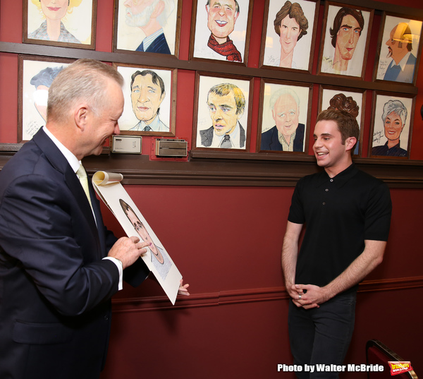 Photo Coverage: Ben Platt's DEAR EVAN HANSEN Gang Celebrates His New Sardi's Portrait! Image