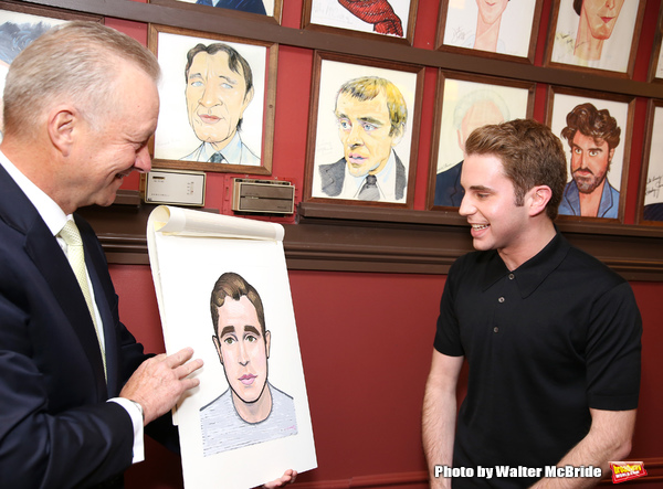Photo Coverage: Ben Platt's DEAR EVAN HANSEN Gang Celebrates His New Sardi's Portrait! Image