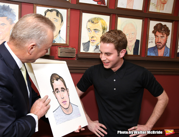 Photo Coverage: Ben Platt's DEAR EVAN HANSEN Gang Celebrates His New Sardi's Portrait! Image