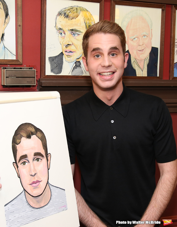 Photo Coverage: Ben Platt's DEAR EVAN HANSEN Gang Celebrates His New Sardi's Portrait! Image