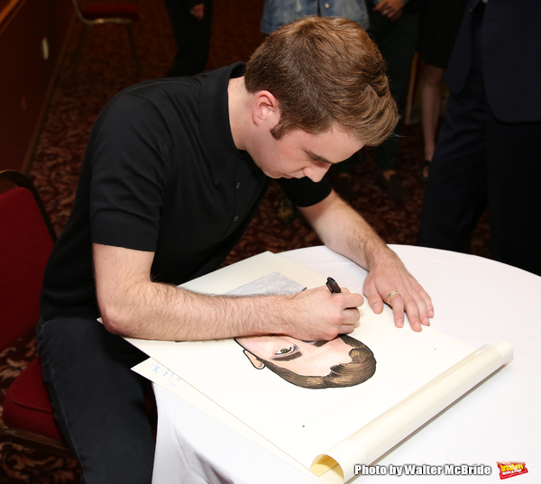 Photo Coverage: Ben Platt's DEAR EVAN HANSEN Gang Celebrates His New Sardi's Portrait! Image