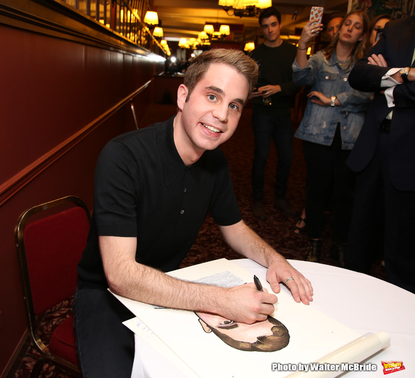 Photo Coverage: Ben Platt's DEAR EVAN HANSEN Gang Celebrates His New Sardi's Portrait! Image