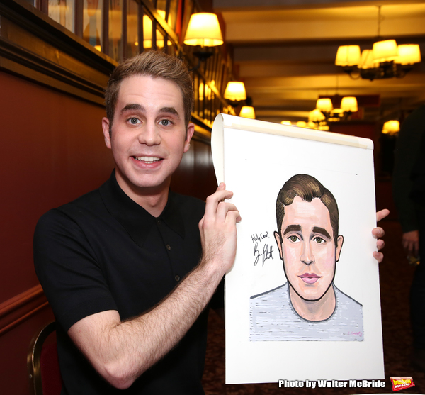 Photo Coverage: Ben Platt's DEAR EVAN HANSEN Gang Celebrates His New Sardi's Portrait! Image