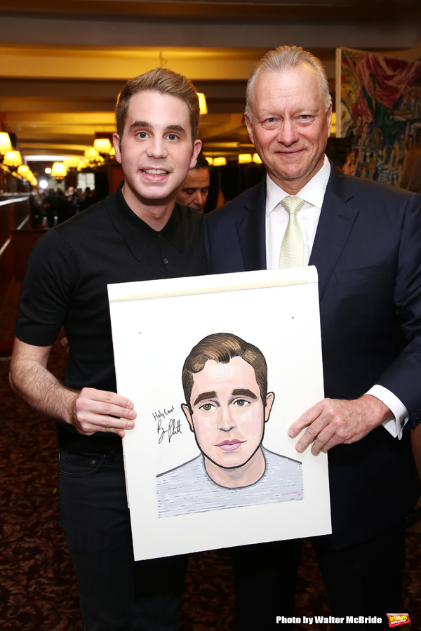 Photo Coverage: Ben Platt's DEAR EVAN HANSEN Gang Celebrates His New Sardi's Portrait! Image