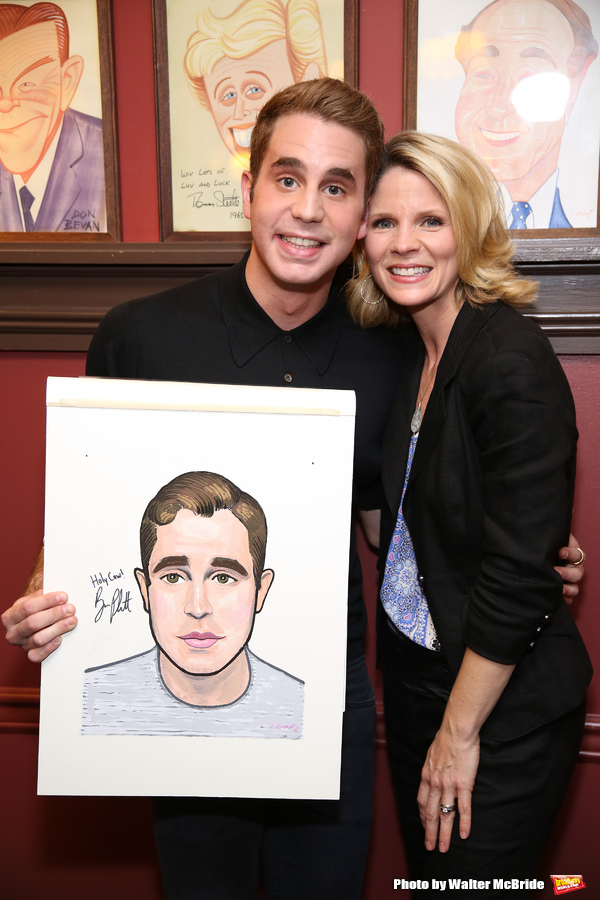 Photo Coverage: Ben Platt's DEAR EVAN HANSEN Gang Celebrates His New Sardi's Portrait! Image