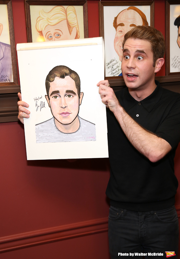 Photo Coverage: Ben Platt's DEAR EVAN HANSEN Gang Celebrates His New Sardi's Portrait! Image