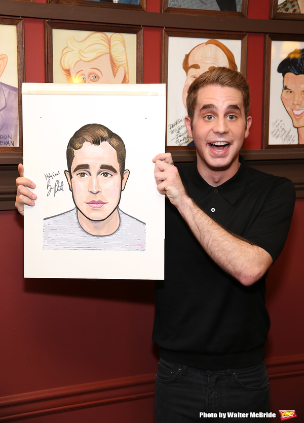 Photo Coverage: Ben Platt's DEAR EVAN HANSEN Gang Celebrates His New Sardi's Portrait! Image