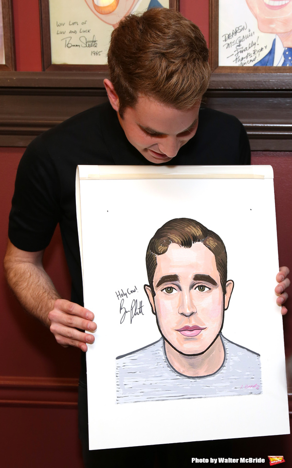 Photo Coverage: Ben Platt's DEAR EVAN HANSEN Gang Celebrates His New Sardi's Portrait! Image