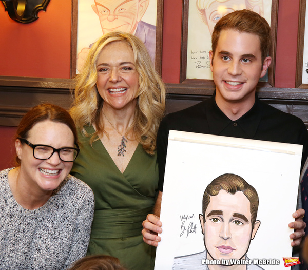 Photo Coverage: Ben Platt's DEAR EVAN HANSEN Gang Celebrates His New Sardi's Portrait! Image