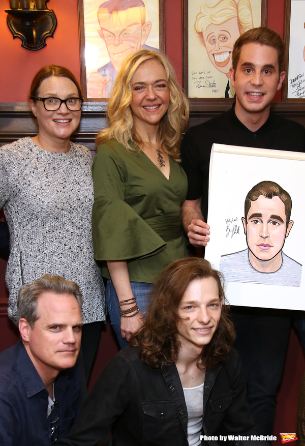 Photo Coverage: Ben Platt's DEAR EVAN HANSEN Gang Celebrates His New Sardi's Portrait! Image