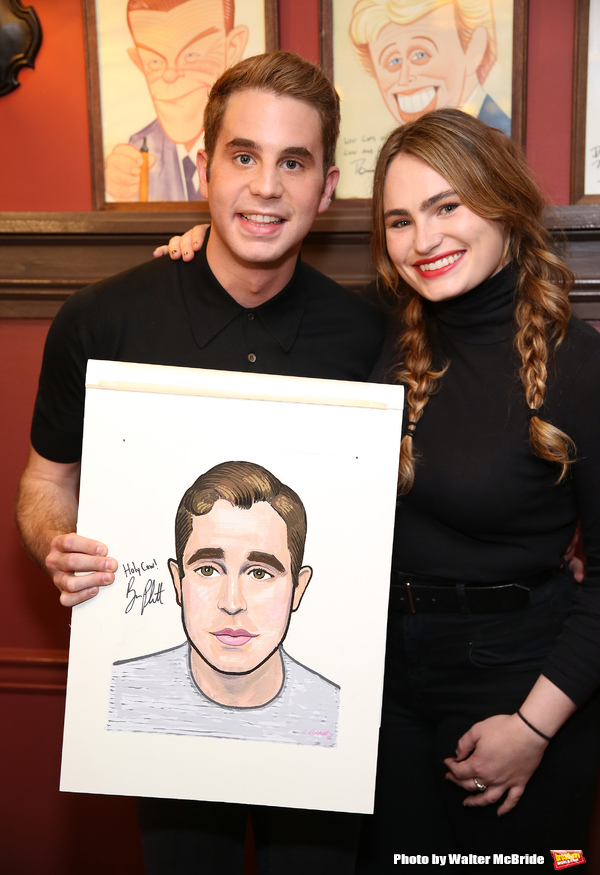 Photo Coverage: Ben Platt's DEAR EVAN HANSEN Gang Celebrates His New Sardi's Portrait! Image